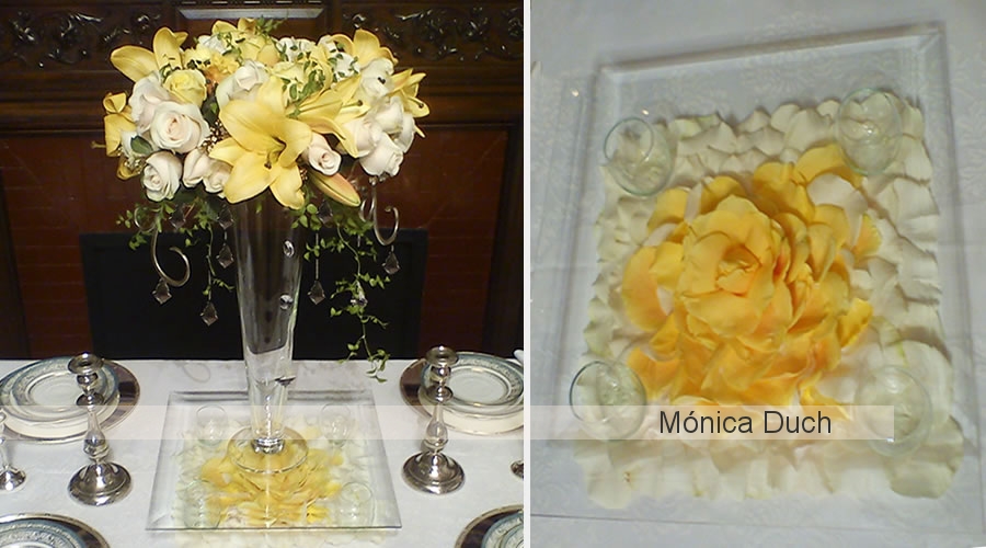 AMBIENTACION INTEGRAL PARA EVENTOS by MONICA DUCH ARTE FLORAL ARGENTINA